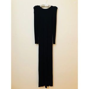 GUCCI Vintage Couture Black Evening Long Dress